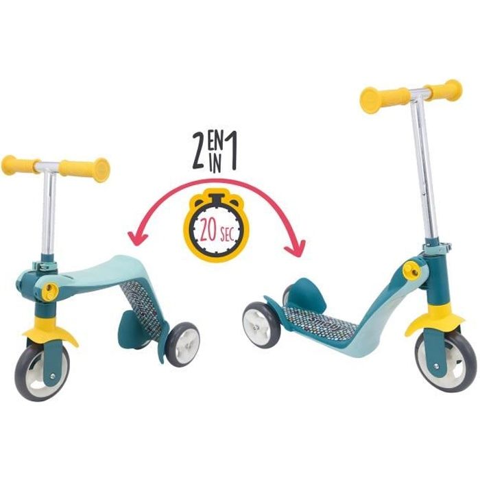 Patinette Reversible 2 En 1 Smoby - vue 3