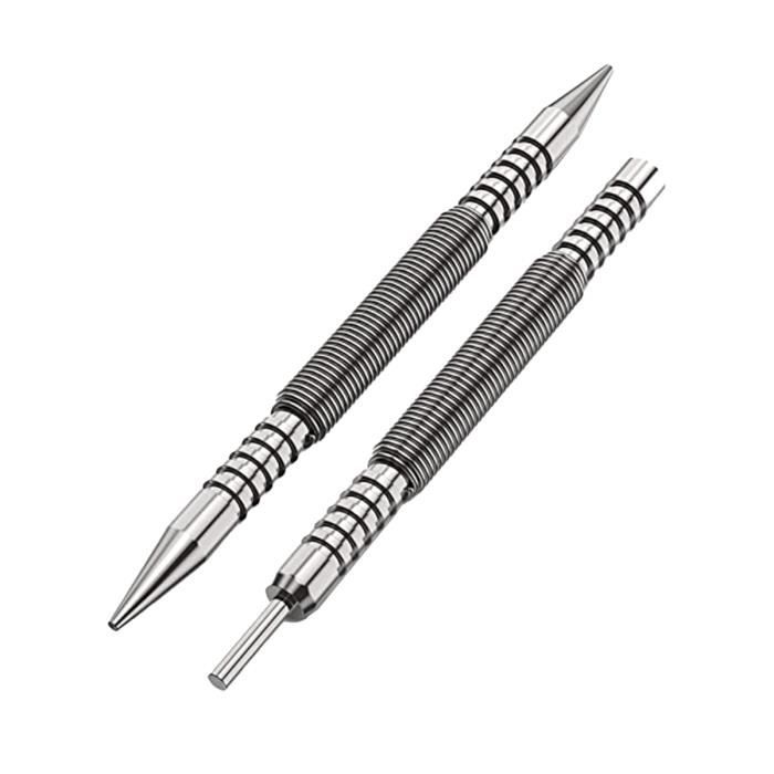 Mailloches De Batterie Double Extrémité (Feutre Et Caoutchouc) Avec Manche En Bois - Pour Débutants, Étudiants En Percussion - Accessoire Instruments De Musique