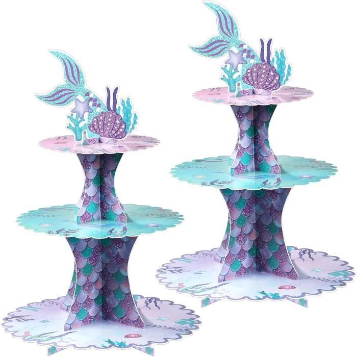 Disque Ariel Petite Sirène Comestible Décoration De Gâteau