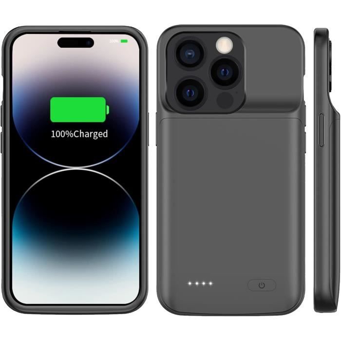 COQUE DE PROTECTION MAGSAFE EN SILICONE NOIR TOUCHER GOMME - IPHONE 15 Pro 61 3614260031567