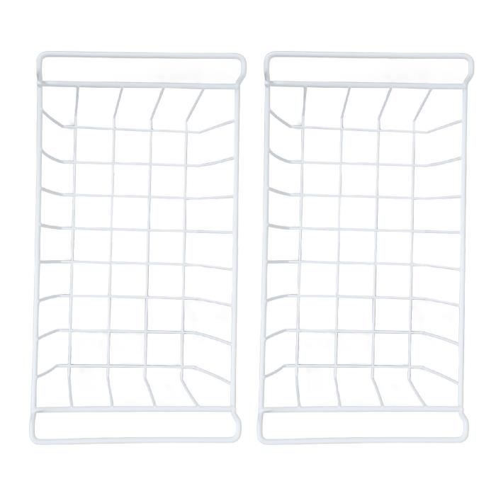 Lot De 3 Étagères Rangement Métalliques Avec Paniers - Organisateur Garage, Jardin, Buanderie