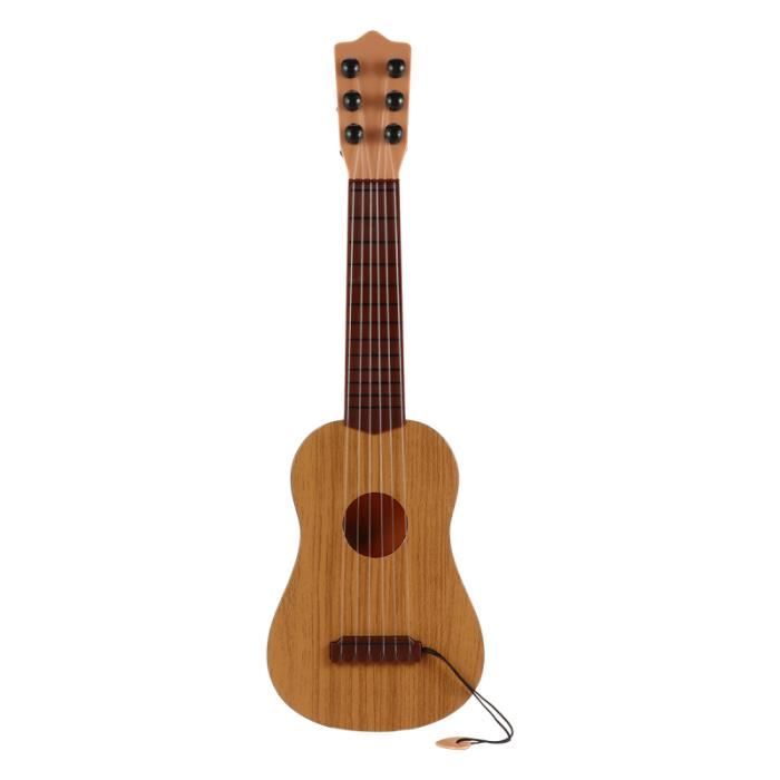 Ukulélé Jouet 38 Cm Pour Enfants - 4 Cordes Réglables En Nylon, Plastique ABS Léger, éveil Musical