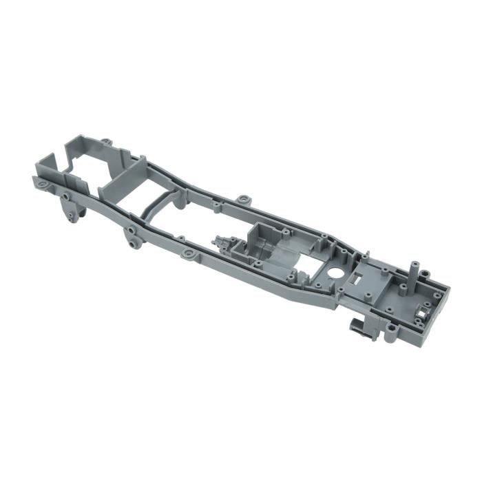 Dilwe châssis de carrosserie de voiture 1/10 RC Ensemble de châssis de voiture RC en alliage d