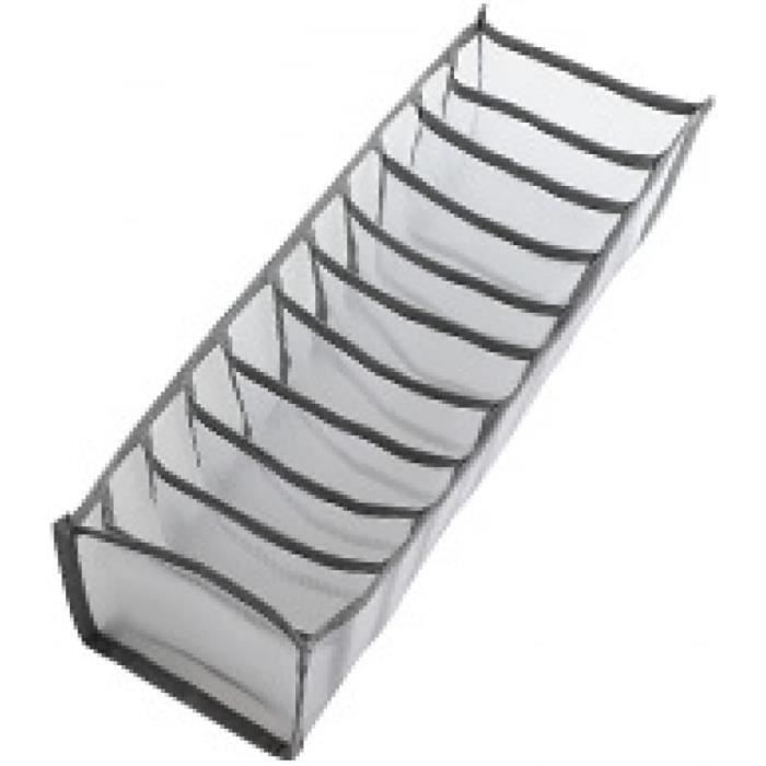 Compactor Stan Organisateur Tiroir 5 Compartiments 32x25x8 Cm Blanc – Rangement Pratique