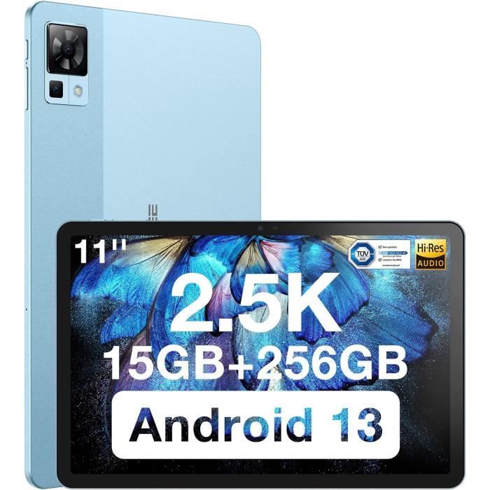 RebotAi A11 Android 15 tablet, 11 inch tablet 2560 x 1600IPS 2.5K Full HD, G100 Octa-Core processor, 8 GB 128 GB ROM, Wi-Fi 5 & Bluetooth 5.2, 8200