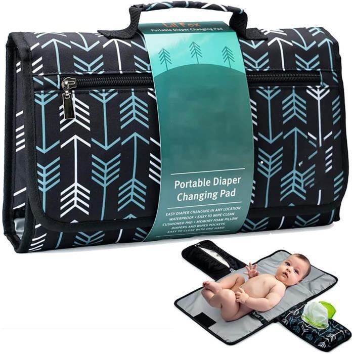 Matelas à Langer 80x50 Kikkaboo Matelas à Langer Pliable Bear With