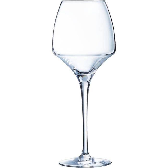 Set De 6 Verres à Vin Empire - 200 Cc Chacun | Verres à Pied Classiques Et élégants Pour Toutes Les Occasions - 12
