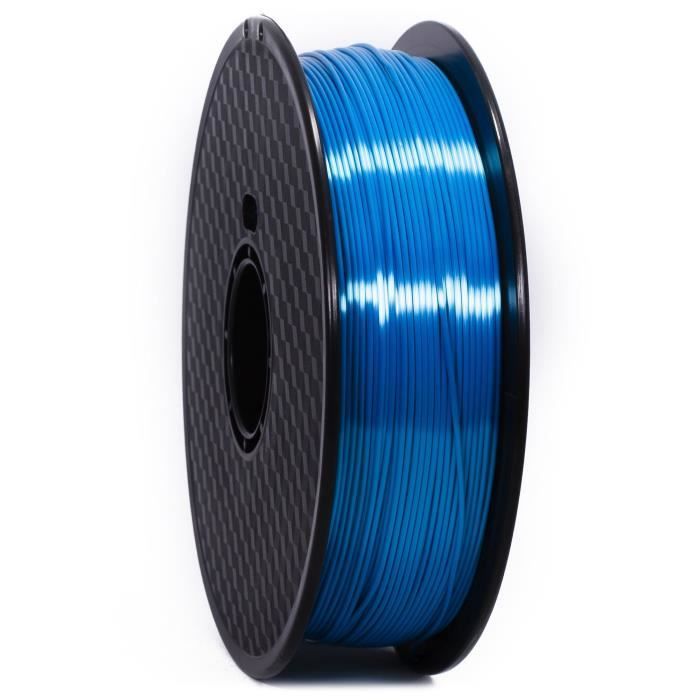 WANHAO Filament PLA Silk Bleu Paon Premium  - 1.75mm 1kg - Pour Imprimante 3D 