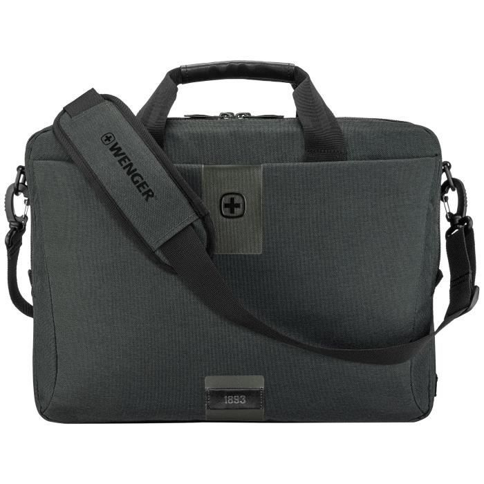 Wenger MX ECO Brief Porte-documents 42 cm Compartiment pour ordinateur portable 612263 charcoal