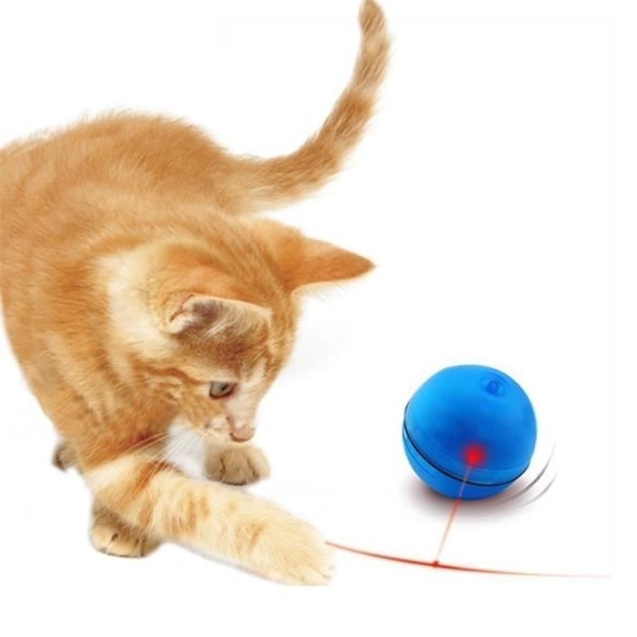 Jouet Pour Animaux Chat De Roulement Laser Boule Diametre 6 4 Cm Couleur Aleatoire Livraison Cdiscount