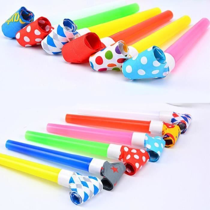 Sifflets Fête Lot De 40 - Trompettes Anniversaire Halloween Enfants