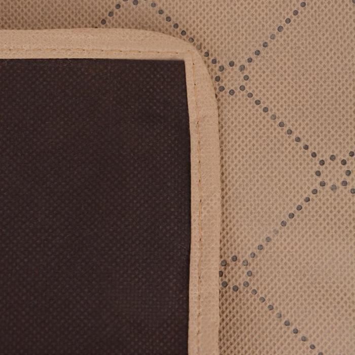 Idena Couverture De Pique-Nique Lot De 2 - 120x150 Cm Légère Et Pliable Avec Bandoulière, Motif Feuilles Tropicales Idéal Pour 2-4 Personnes