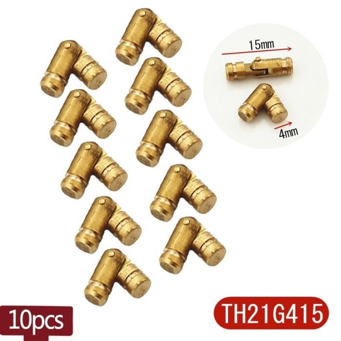 100 épingles En U Métalliques Dorées - Double Pointe, Résistantes à La Flexion, Pour Couture, Bricolage Et Décoration