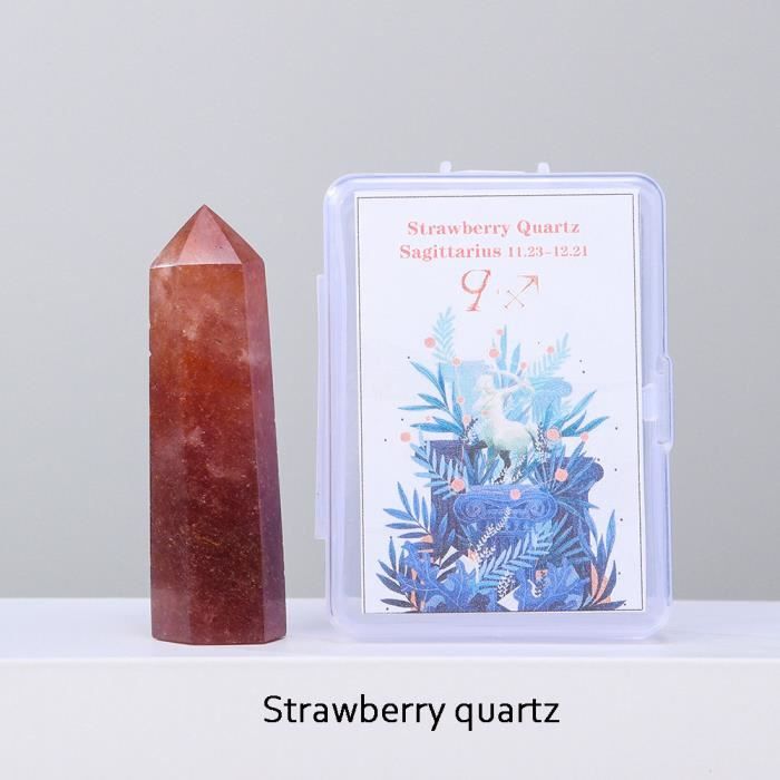 Baguette Magique Quartz Rose et Fluorite main image 1