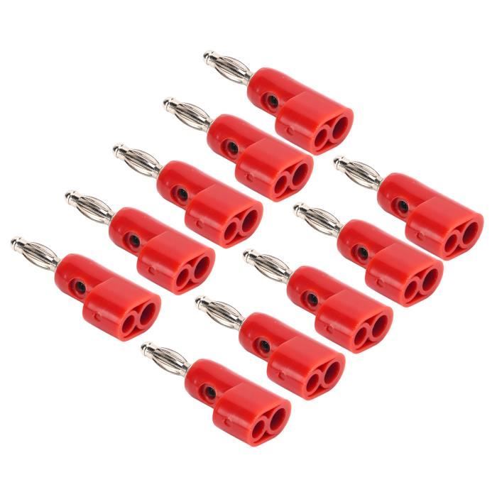 Embases pour Fiches Banane Plaqué Or 4mm (La paire Embases pour Fiches Banane Plaqué Or 4mm (La paire