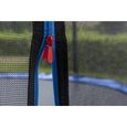 Filet de protection pour trampoline TRIGANO - 2,44 m - Blanc - Pour enfants - Extérieur-1