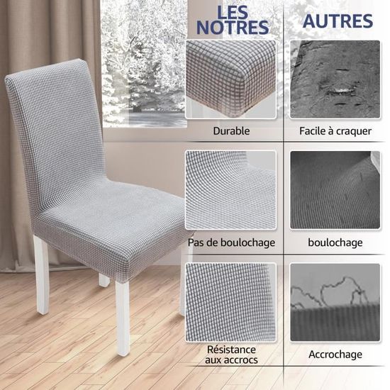 ZRCYXDW Housse De Chaise Avec Accoudoirs Extensible, Souple