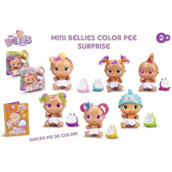 The Bellies Mini Bobby Boo Color Pee Surprise a partir de 3 a os