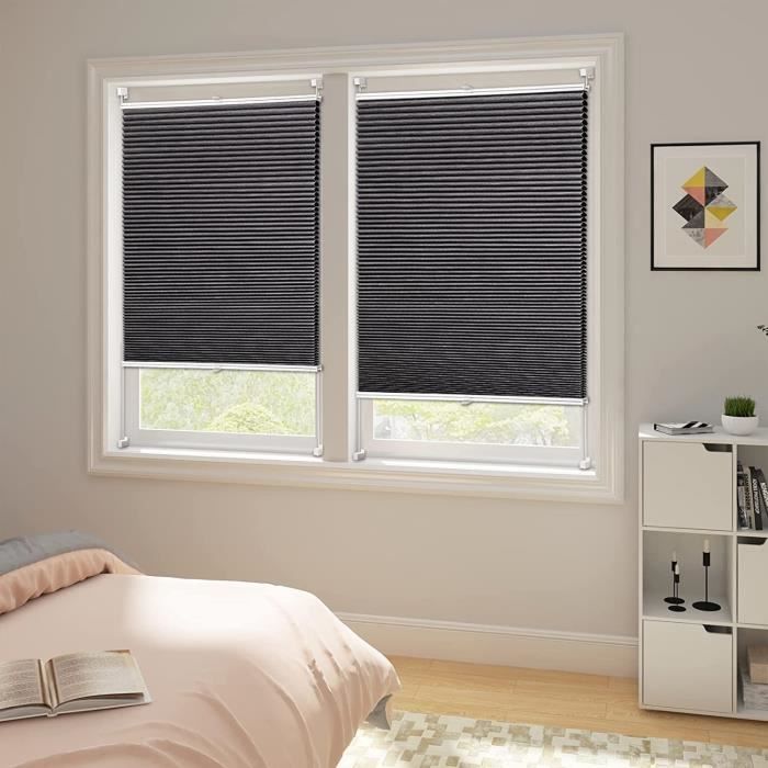 EUGAD Store nid d'abeille,sans perçage,GrisBlanc 75x120cm Opaque — free download
