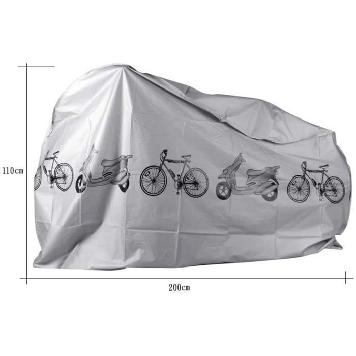 Housse de vélo, Housse de vélo d'extérieur, adaptée à Tous Les Types de  vélos, Housse de Pluie étanche, antipoussière et Anti-UV, - Cdiscount Auto