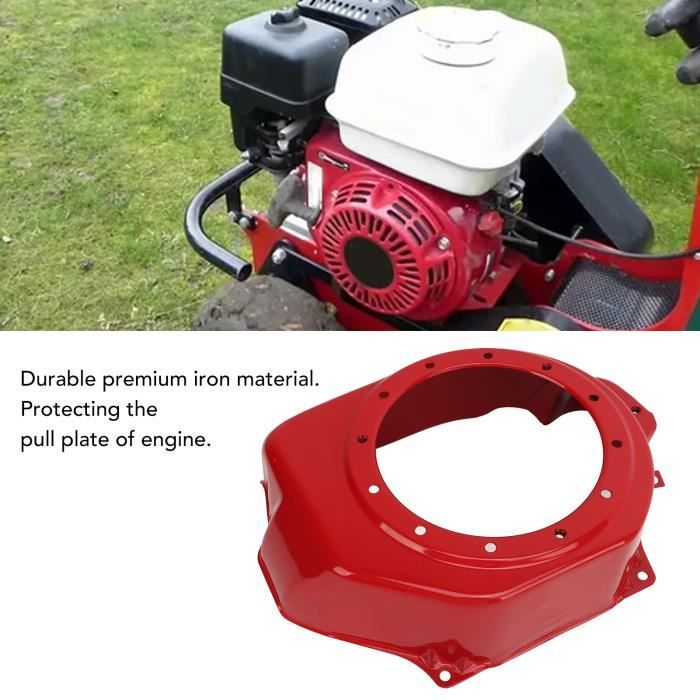 Demeras Couvercle arrière de démarreur électrique modèle RC alimenté au gaz Voiture démarreur électrique Couvercle arrière Plaque arrière avec 4 vis pour Moteur 16/18/21/28CXP