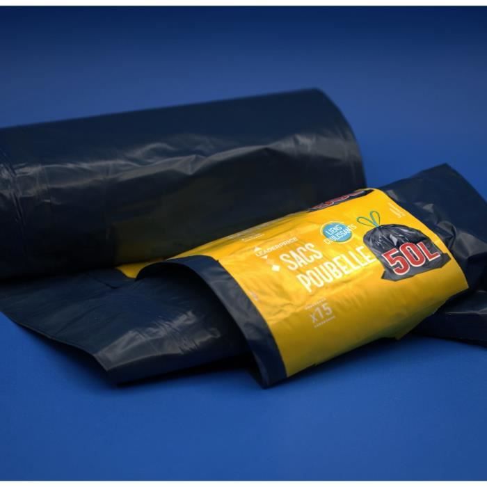 Sac poubelle 50l 2025 lidl