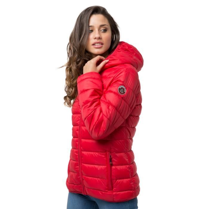 Doudoune fine rouge deals
