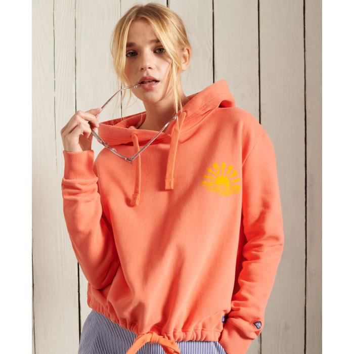 Sweat capuche femme surf on sale