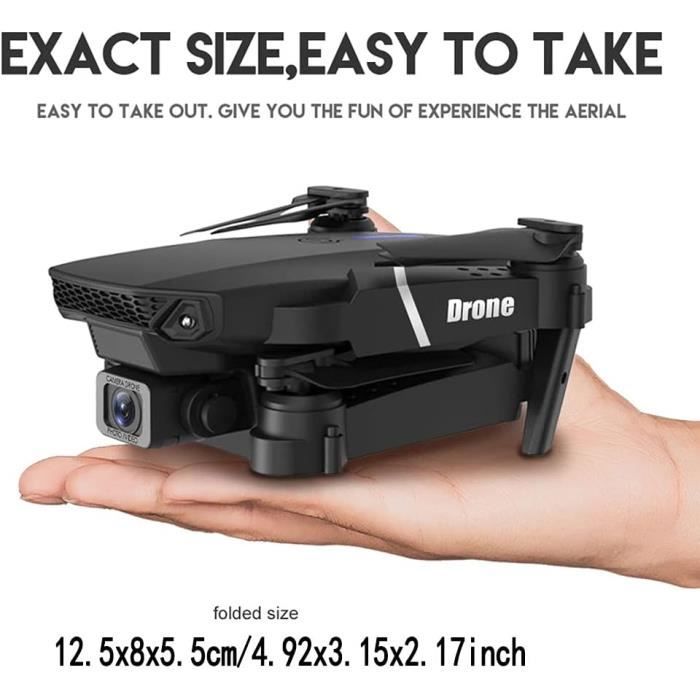 Deux caméras-Drone GPS pliable avec caméra 4K UHD pour adultes, caméra 4k  avec retour automatique à la maison - Cdiscount Appareil Photo