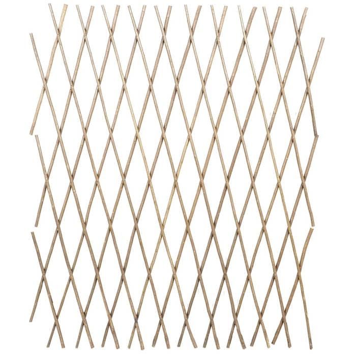 Treillis De Jardin Extensible En PVC - Déplié 180x30 Cm - Vert - Pour Plantes Grimpantes (roses, Lierre, Clématites...)