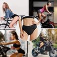Culotte de vélo rembourrée pour Femme - BALEAF - Noir - Respirant - Vélo loisir-2