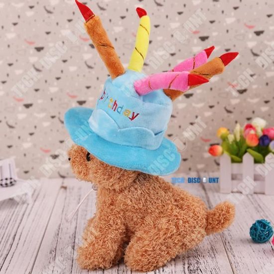 Lot De 10 Mini Chapeaux De Fête Pailletés Pour Animaux En Peluche - Décoration Anniversaire