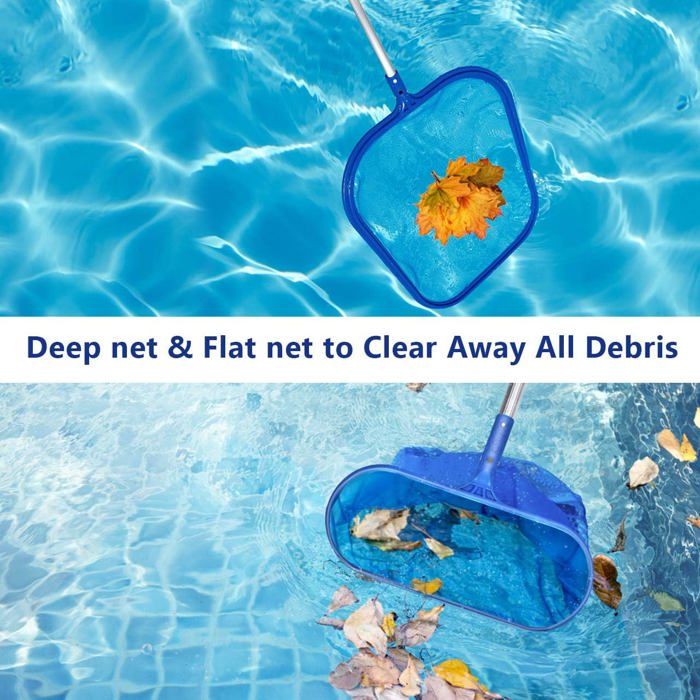 Puisette fond de piscine manche tlescopique aluminium pour piscine ... — free download