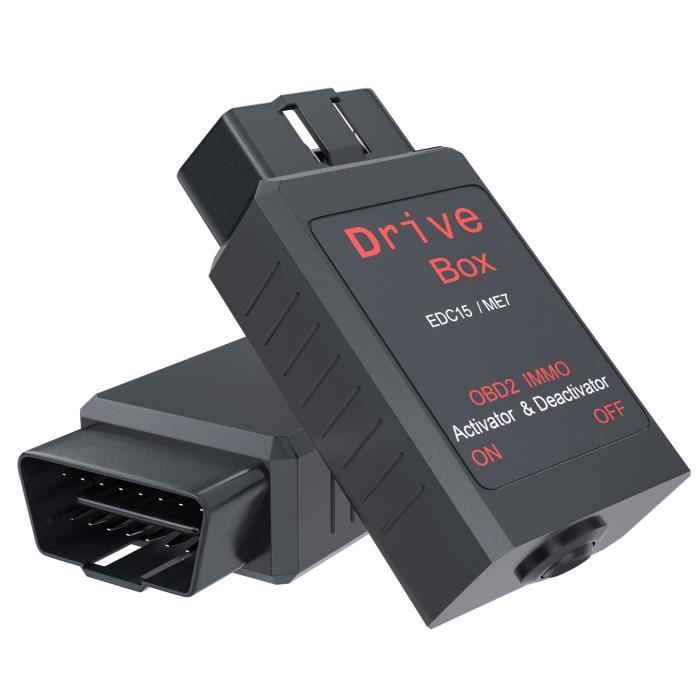 Désactivateur activateur IMMO OBD2 VAG Drive Box, EDC15, ME7