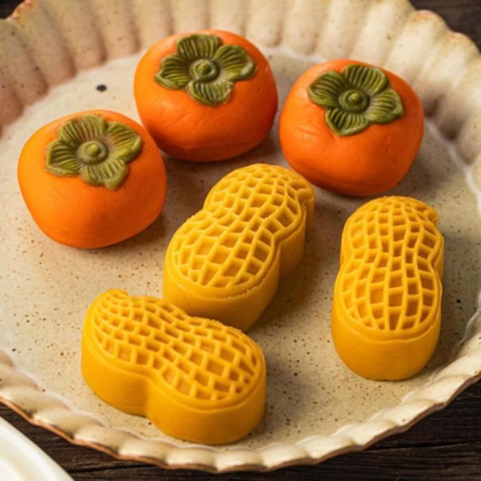Moule à Gâteaux De Lune En Forme De Fleur | Lot De 6 | 50g | Parfait Pour Desserts Maison & Fêtes