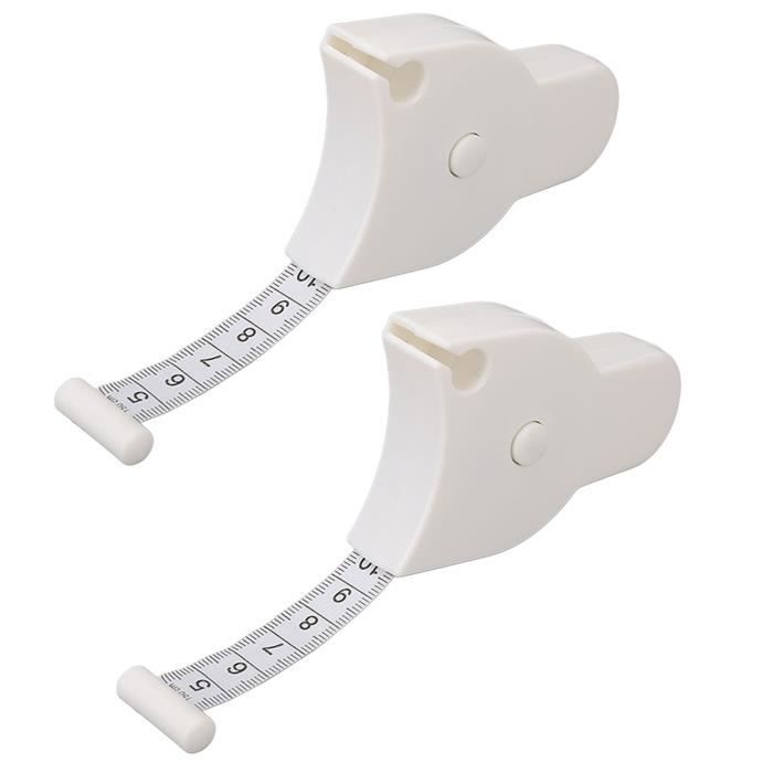 Black Cm And In - Mètre à Ruban Télescopique Automatique 150cm-60