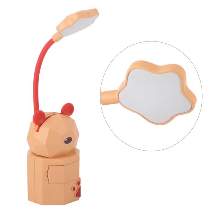RÉVEIL LED PORTABLE pour Étudiants et Enfants avec Design Dessin Animé