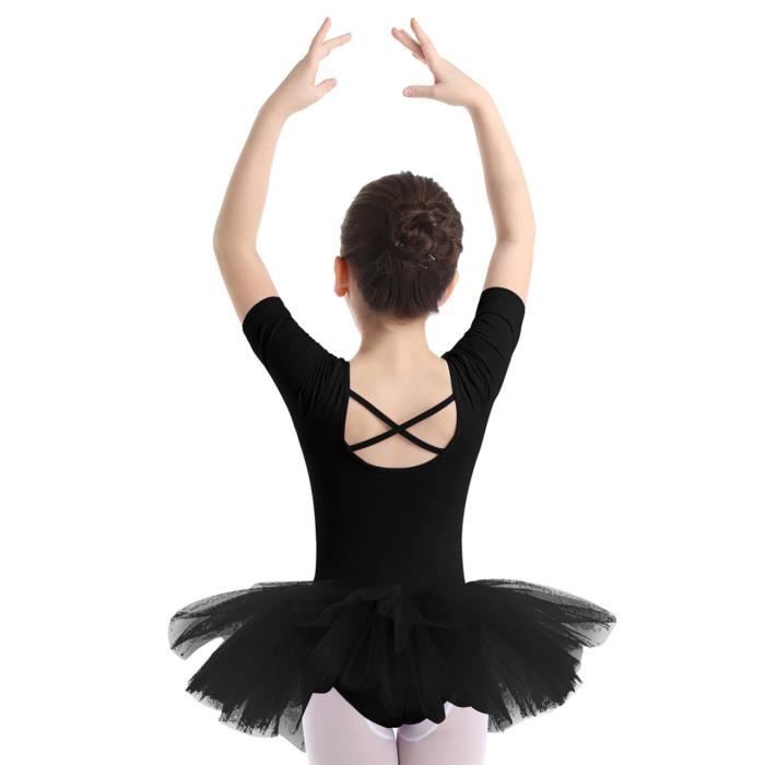 Iixpin Enfant Fille Tutu Danse Classique Robe Ballet Paillette Justaucorps  Leotard Gymnastique 2-12 Ans Violet - Cdiscount Sport