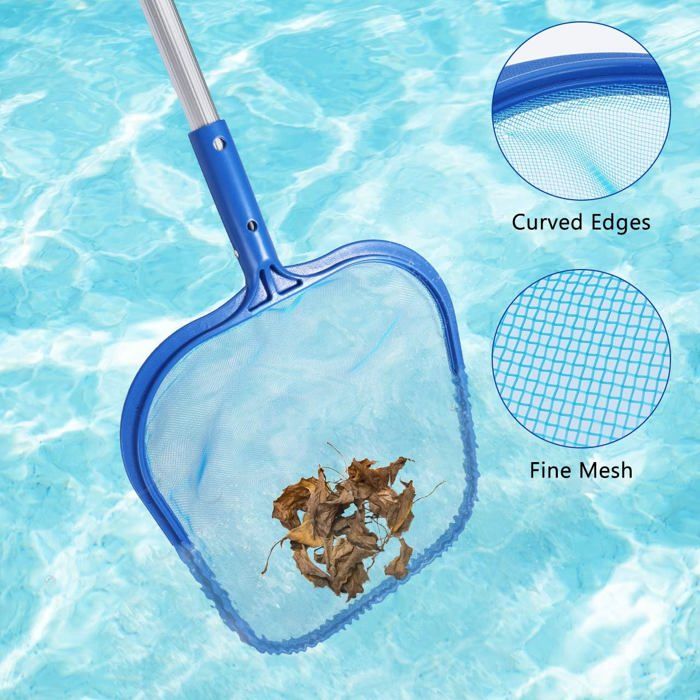 Puisette fond de piscine manche tlescopique aluminium pour piscine ... — free download