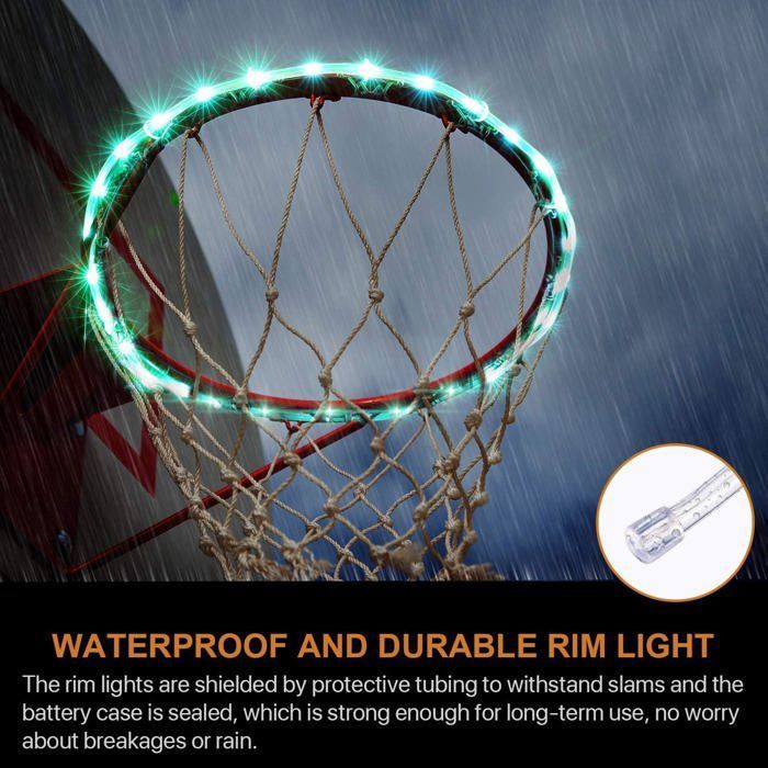 Jante De Basket ProSlam 45,7 Cm - Double Ressort Flexible, Acier