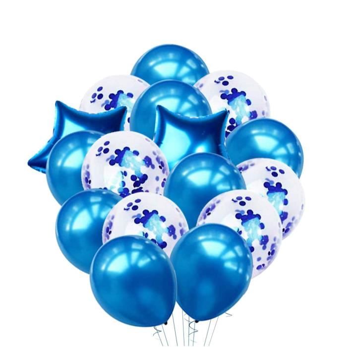 Ballon Bleu Anniversaire,Ballon Bleu, Ballon Bleu et Blanc, 40 Pièces Ballons  Bleu Anniversaire, Bleu Ballons pour Mariage, Baby Shower,  Diplôme,Cérémonie Décorations de Fête (bleu) : : Cuisine et Maison