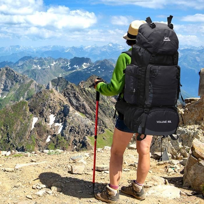 Sac à Dos De Voyage Pliable Imperméable - 25L Compact - Pour Rando, école, Week-end - 6