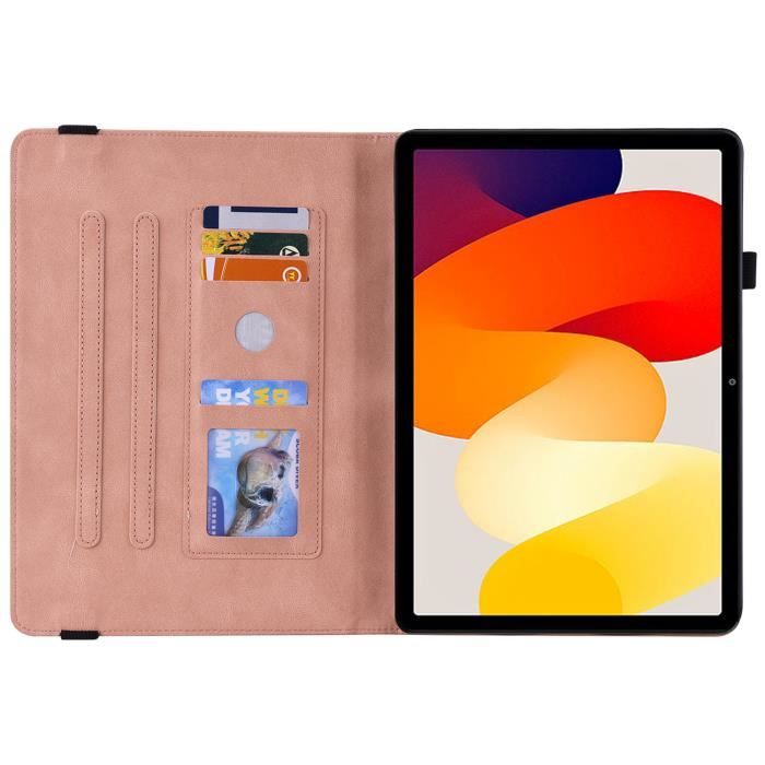 Étui pour Samsung Galaxy Tab A9 PLUS 11, Coque avec Fente Carte Housse  Tablette,papillon marron et fleur HHDH - Cdiscount Informatique