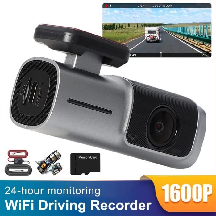 Dashcam Voiture 2K Avec WiFi - Caméra Embarquée 1440P, Écran 1.47", Carte 64 Go Incluse, Vision Nocturne - 5