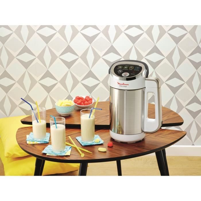 Moulinex Verwarmde blender, soepmixer, vermogen 1000 W, inhoud 1,2 l, 5 Moulinex Verwarmde blender, soepmixer, vermogen 1000 W, inhoud 1,2 l, 5