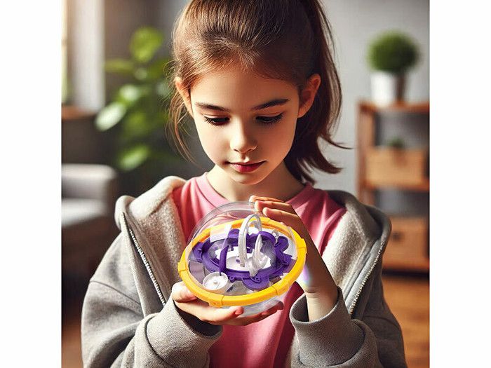Generic Boule de Puzzle 3D Interactive pour Améliorer L'intelligence, Développer la Patience pour les Enfants, Jouet de Sphère de Labyrinthe en Plastique pour Anniversaire, Halloween, Cadeau de Noël Generic Boule de Puzzle 3D Interactive pour Améliorer L'intelligence, Développer la Patience pour les Enfants, Jouet de Sphère de Labyrinthe en Plastique pour Anniversaire, Halloween, Cadeau de Noël