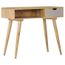 Table Console Table D Entree Scandinave Table D Appoint Industriel 89x44x76 Cm Bois De Manguier Massif Achat Vente Console Extensible Table Console Table D Entree Cdiscount