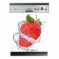 Sticker lave vaisselle Fraise 60x60cm réf 099