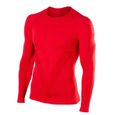 T-shirt manches longues Falke Warm - Rouge - Homme - Fitness - Respirant - 2XL-0