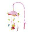 IS03407-Mobile musical bébé lit hochets coloré cloche jouets de nouveau-né bébé lit cloche mobile boîte à musique rotative-0